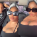 “Hey God! Pikin come get sense pass mama” – Nigerians react as Toyin Lawani rebukes son for telling her to cover her cleavage