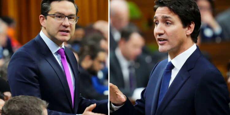 Trudeau, Poilievre engage in war of words over Twitter labeling CBC ‘government funded’