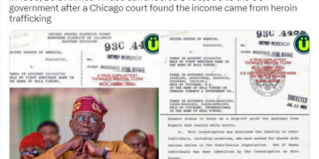 “Agbado is global now. What an international disgrace”-Nigerians react as UberFacts shares Tinubu’s cocaine business with global audience