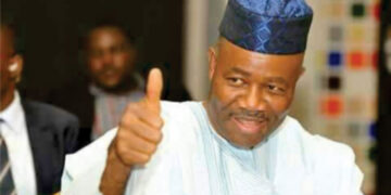 Godswill Akpabio becomes Senate President