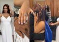 Regina Daniel’s step-daughter, Julia Nwoko, weds baby daddy in Canada