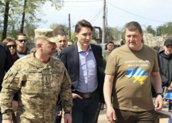 Trudeau and Freeland make surprise visit to Kyiv