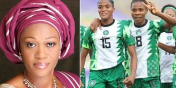 Remi Tinubu urged Super Falcons to Play as a team and record success at World Cup