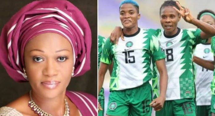 Remi Tinubu urged Super Falcons to Play as a team and record success at World Cup