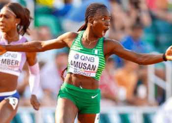 Amusan finishes 6th in women’s 100m Hurdles final