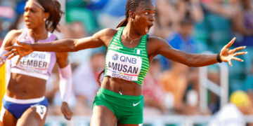 Amusan finishes 6th in women’s 100m Hurdles final