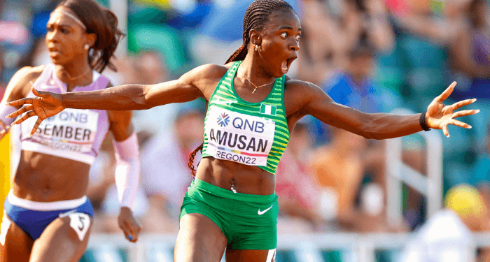 Amusan finishes 6th in women’s 100m Hurdles final
