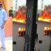 Ayo Makun consoled by celebrities as fire guts his mansion