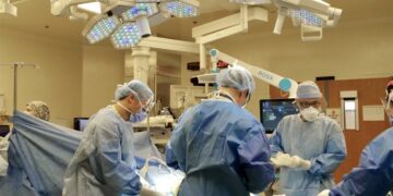 First robot-assisted knee replacement at Brampton Civic Hospital successful