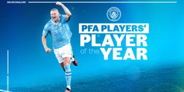 Erling Haaland wins PFA Men’s Players’ Player of the Year