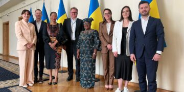 Ngozi Okonjo-Iweala visits Ukraine