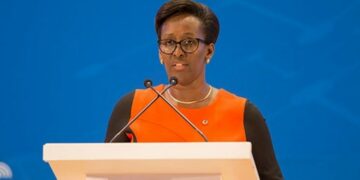 First Lady of Rwanda advocates equal parenting responsibility for men