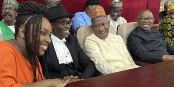 Chimamanda Adichie attends Presidential Election Petition Court with Obi, Baba-Ahmed