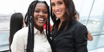 ‘You’re my Nigerian sister!’ – Meghan Markle tells Invictus star, Glory Essien, during an event