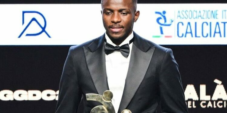 Victor Osimhen wins 2023 Italian Footballer Of The Year award