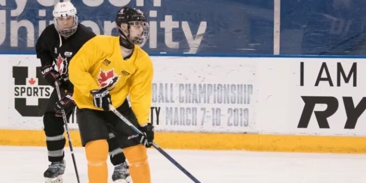 Blind Hockey Player Advocates Sport’s Global Growth