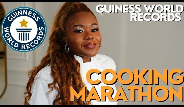 History made as Nigerian-Canadian Chef, Beauty Obasuyi, breaks Guinness World Record for longest cooking by an individual