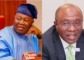 Emefiele threatens to sue Akpabio over alleged defamation, requests apology, N25bn
