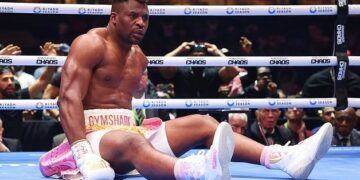 Anthony Joshua knocks out Ngannou in second round